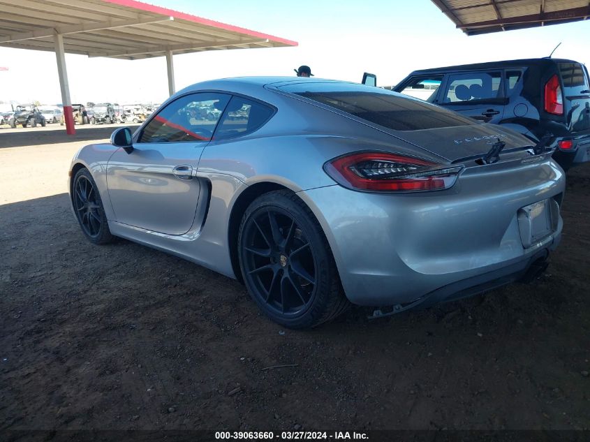 2014 Porsche Cayman VIN: WP0AA2A8XEK174624 Lot: 40822425