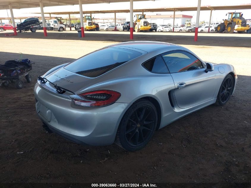 2014 Porsche Cayman VIN: WP0AA2A8XEK174624 Lot: 40822425