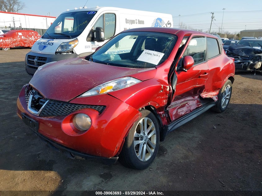 2011 Nissan Juke Sl VIN: JN8AF5MVXBT011437 Lot: 39063693