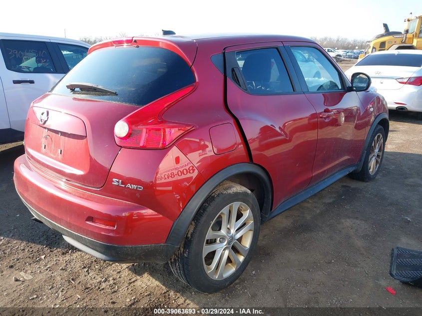 2011 Nissan Juke Sl VIN: JN8AF5MVXBT011437 Lot: 39063693