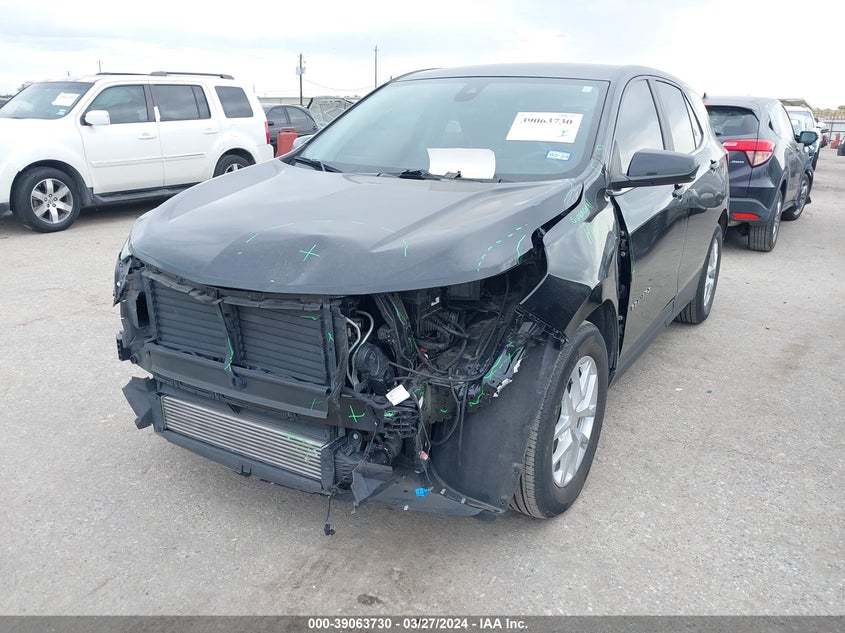 2022 CHEVROLET EQUINOX LT - 3GNAXKEV1NL194829