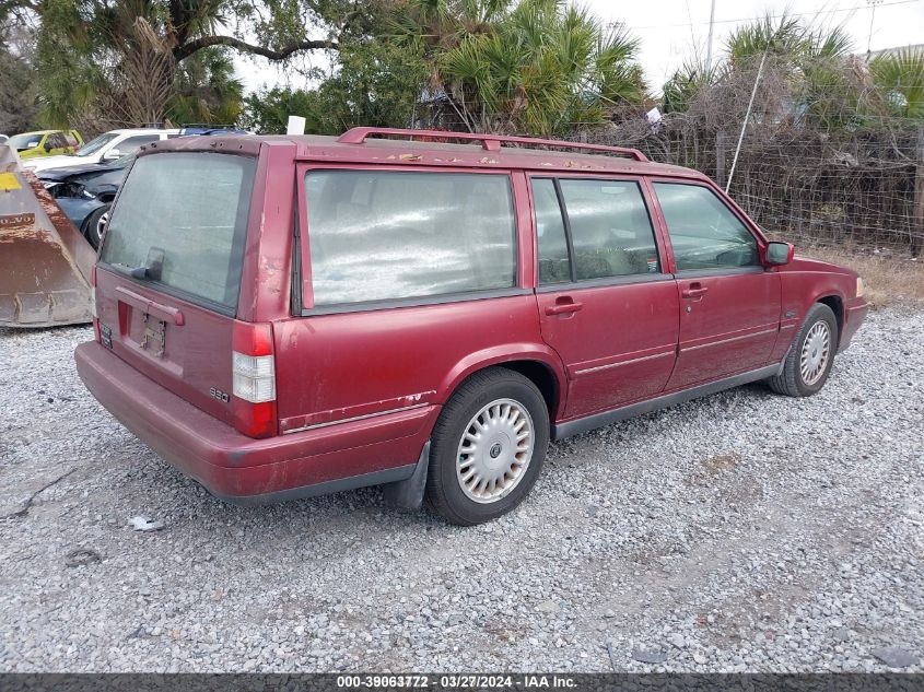 1997 Volvo 960 Base VIN: YV1KW9609V1040737 Lot: 39063772