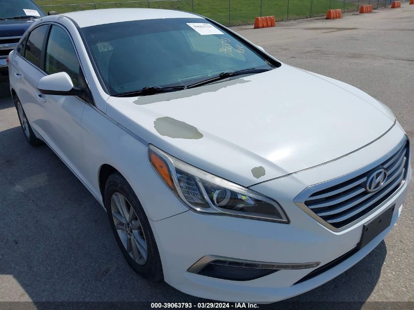 2015 Hyundai Sonata Se VIN: 5NPE24AF2FH169328 Lot: 39063793