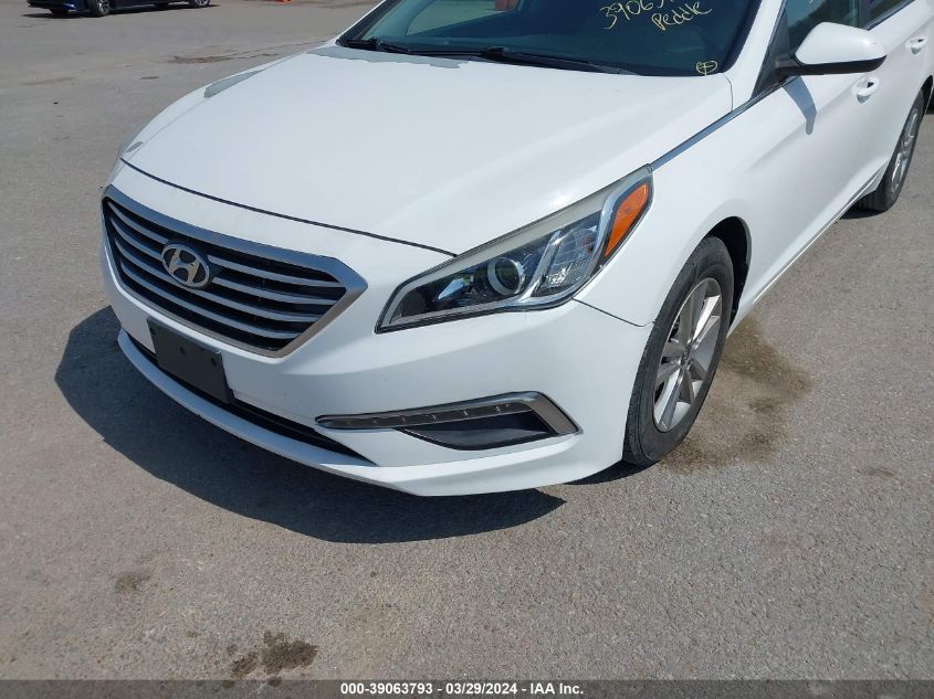 2015 Hyundai Sonata Se VIN: 5NPE24AF2FH169328 Lot: 39063793