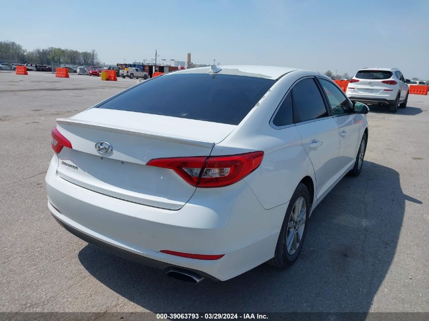 2015 Hyundai Sonata Se VIN: 5NPE24AF2FH169328 Lot: 39063793