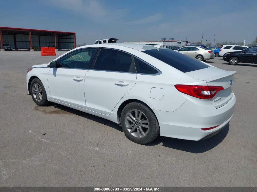 2015 Hyundai Sonata Se VIN: 5NPE24AF2FH169328 Lot: 39063793