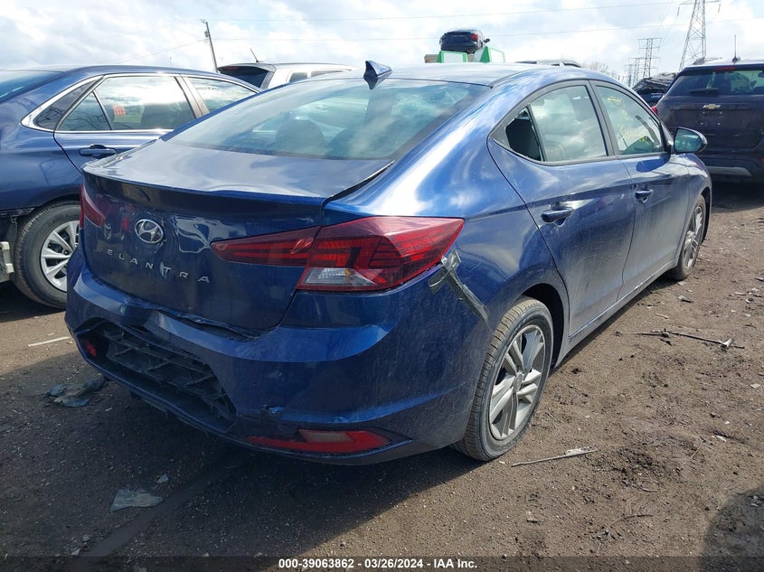 VIN 5NPD84LF1LH576012 2020 HYUNDAI ELANTRA SEL