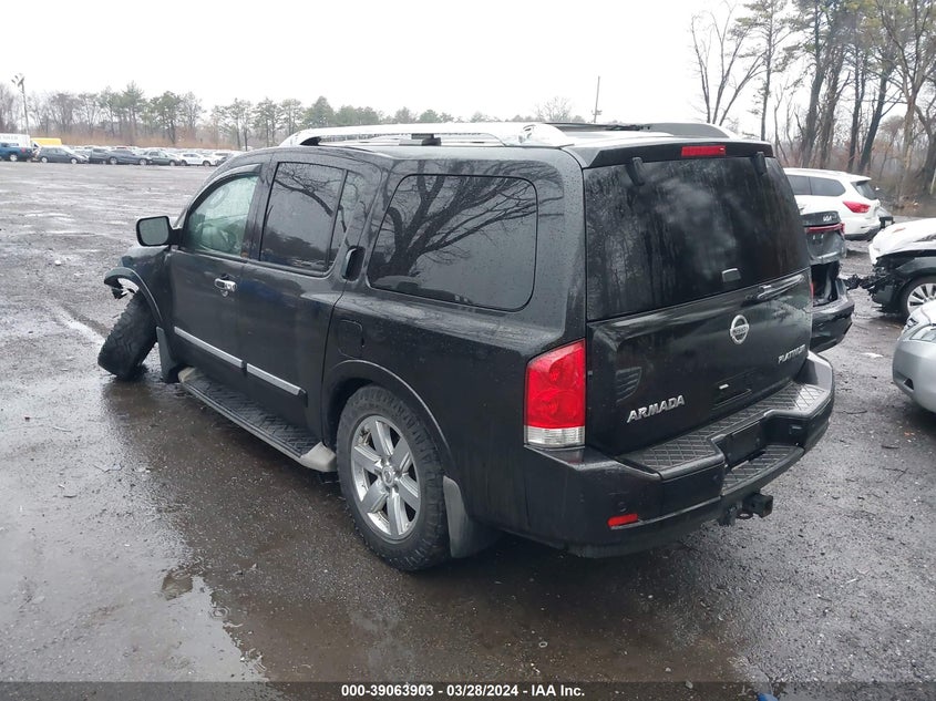 2012 Nissan Armada Platinum VIN: 5N1AA0NC9CN619137 Lot: 39063903