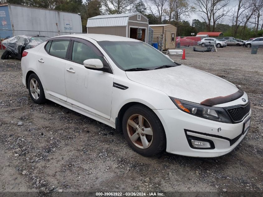 5XXGM4A78FG418867 | 2015 KIA OPTIMA