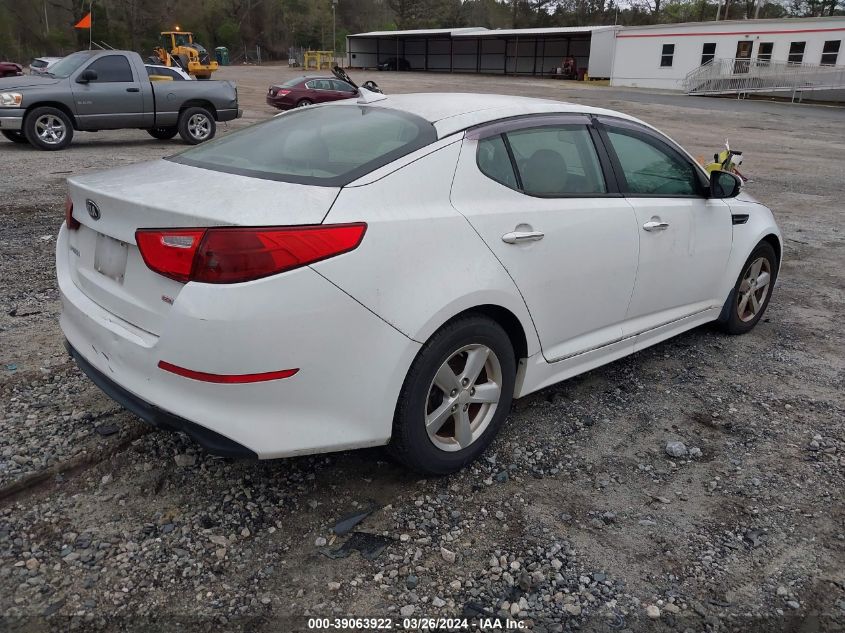 5XXGM4A78FG418867 | 2015 KIA OPTIMA