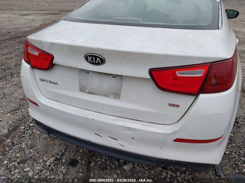 5XXGM4A78FG418867 | 2015 KIA OPTIMA