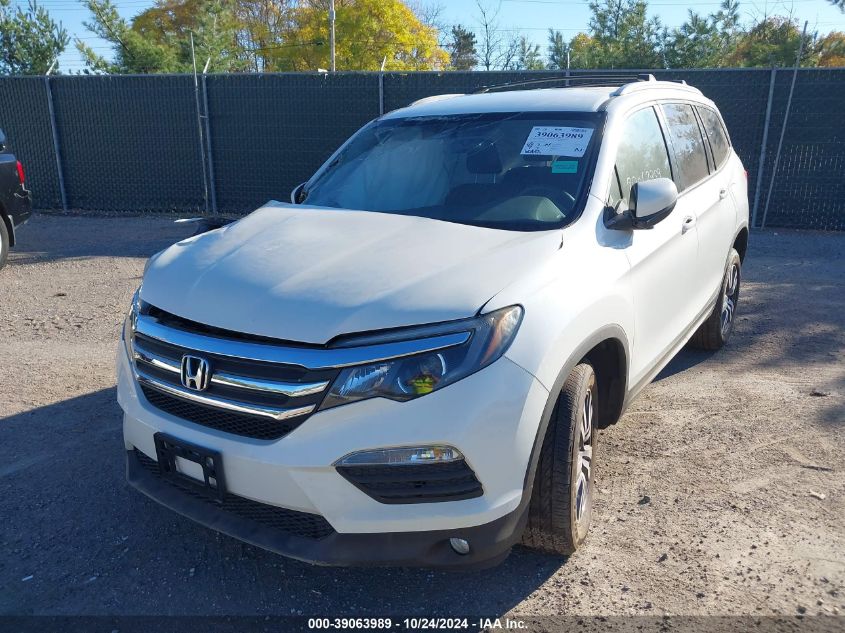 2017 Honda Pilot Ex VIN: 5FNYF6H31HB062443 Lot: 39063989