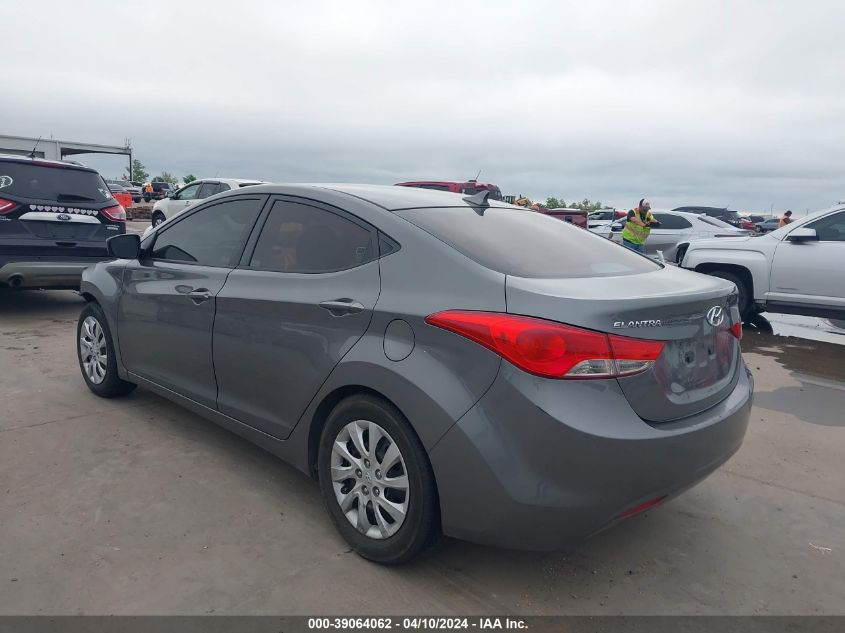 2012 Hyundai Elantra Gls VIN: 5NPDH4AE4CH090420 Lot: 39064062