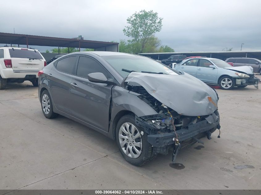 2012 Hyundai Elantra Gls VIN: 5NPDH4AE4CH090420 Lot: 39064062