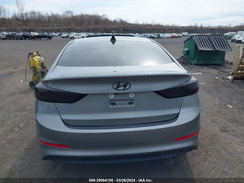 2018 Hyundai Elantra Value Edition VIN: KMHD84LFXJU595284 Lot: 39064105