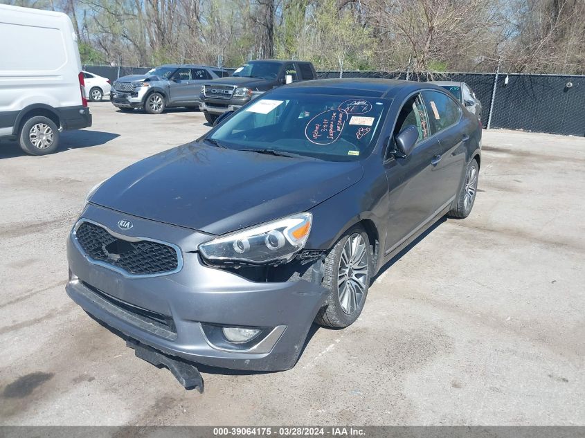2014 Kia Cadenza Premium VIN: KNALN4D77E5121368 Lot: 39064175