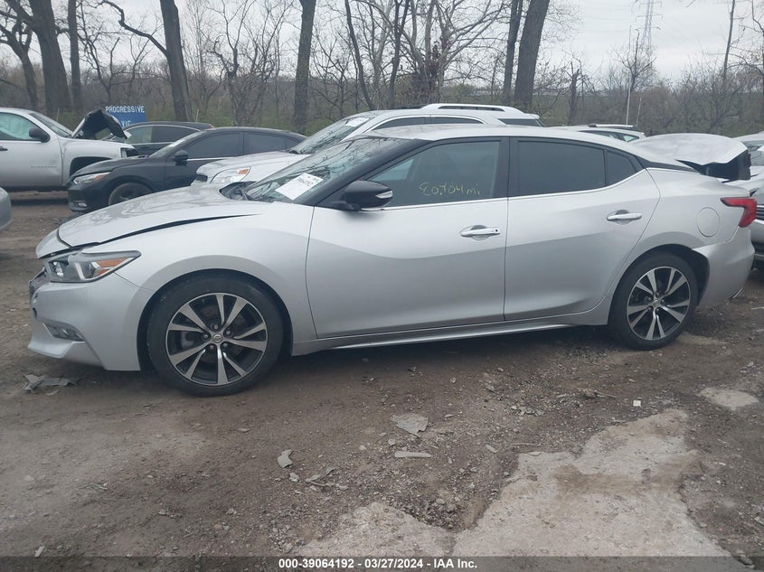 2018 NISSAN MAXIMA 3.5S/SV/SL/SR/PLAT - 1N4AA6APXJC390367