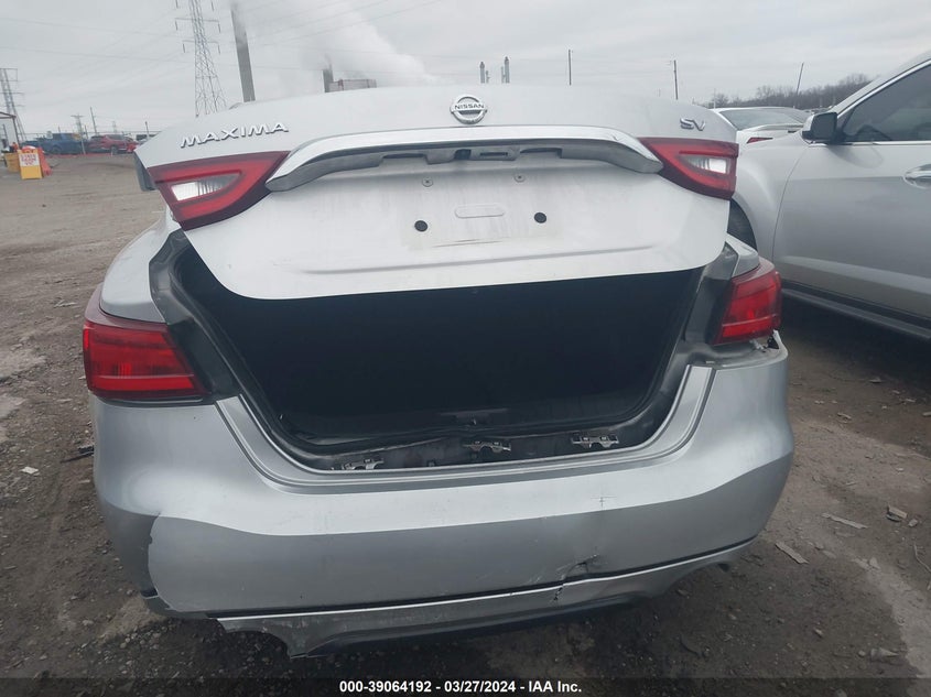 2018 NISSAN MAXIMA 3.5S/SV/SL/SR/PLAT - 1N4AA6APXJC390367