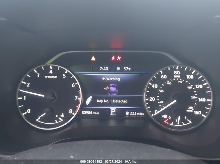 2018 NISSAN MAXIMA 3.5S/SV/SL/SR/PLAT - 1N4AA6APXJC390367