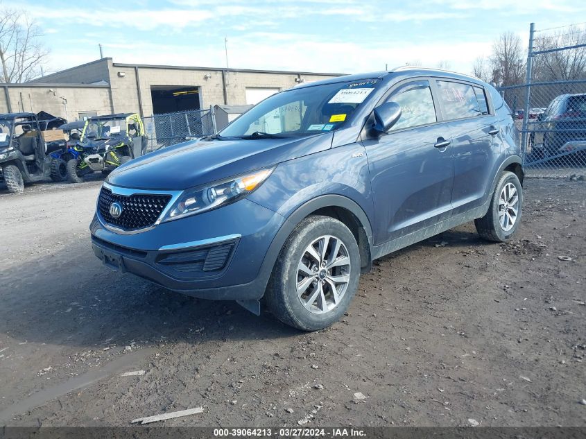 2014 Kia Sportage Lx VIN: KNDPBCAC2E7547854 Lot: 39064213