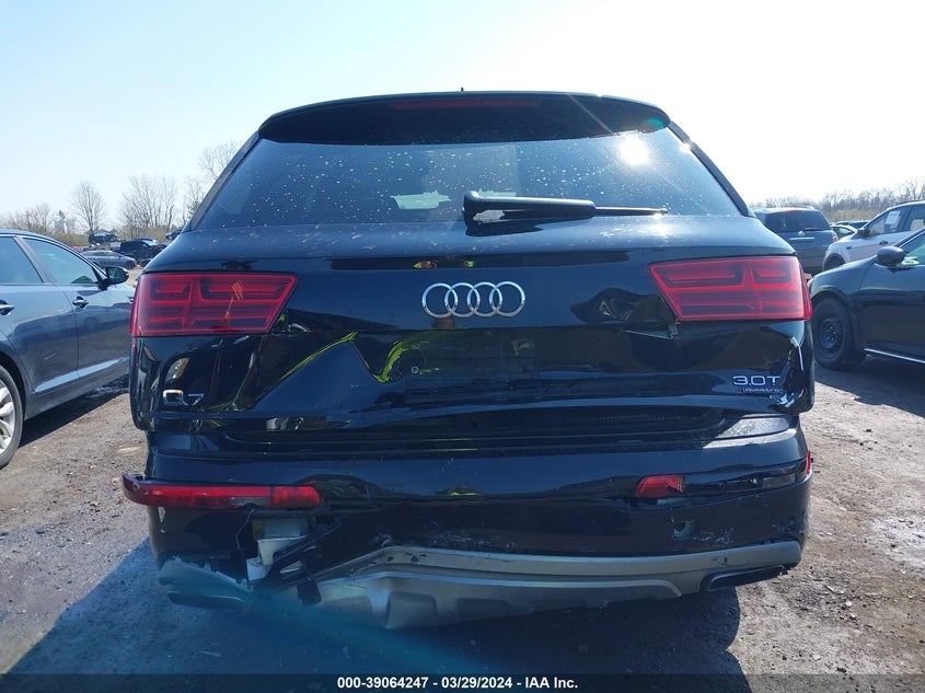 VIN WA1LAAF78HD014859 2017 AUDI Q7 3.0T PREMIUM