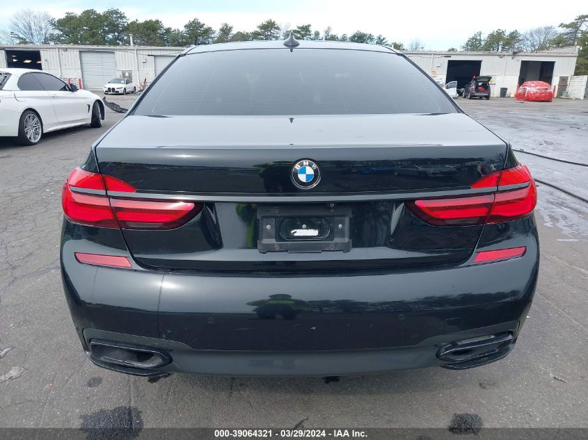 2019 BMW 740I VIN: WBA7E2C57KB217973 Lot: 39064321