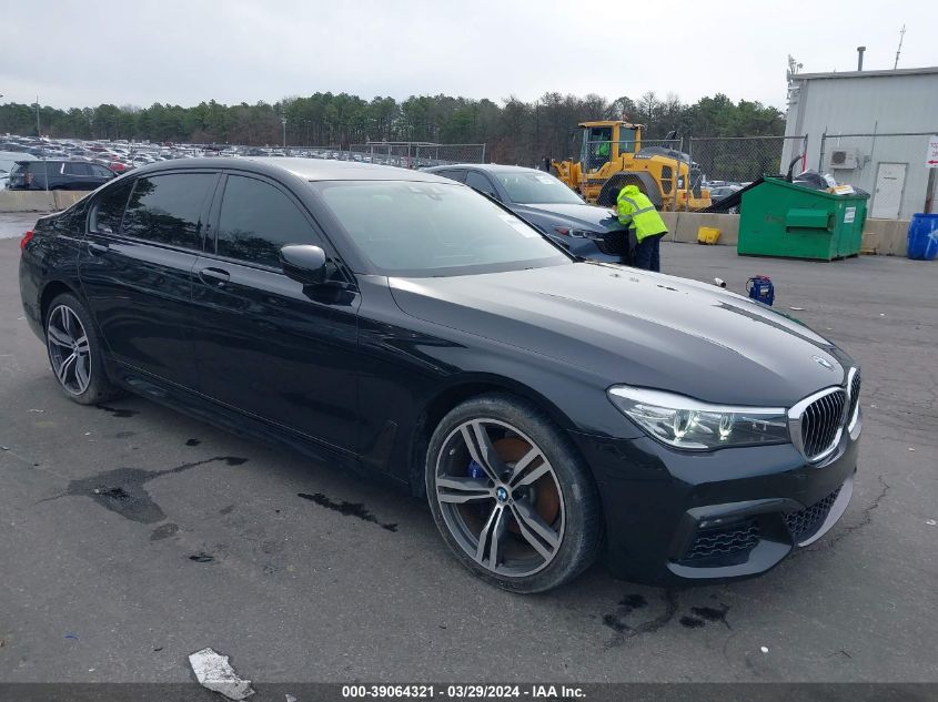 2019 BMW 740I VIN: WBA7E2C57KB217973 Lot: 39064321