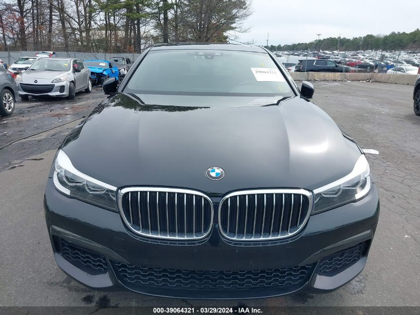 2019 BMW 740I VIN: WBA7E2C57KB217973 Lot: 39064321