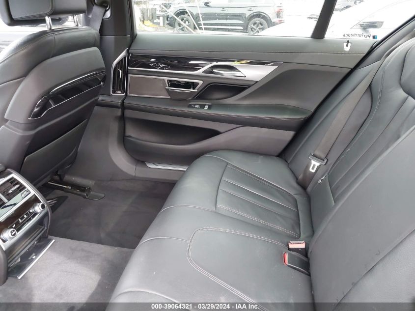 2019 BMW 740I VIN: WBA7E2C57KB217973 Lot: 39064321