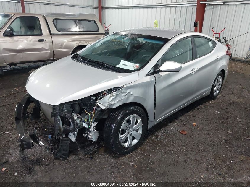 5NPDH4AE2GH761315 | 2016 HYUNDAI ELANTRA