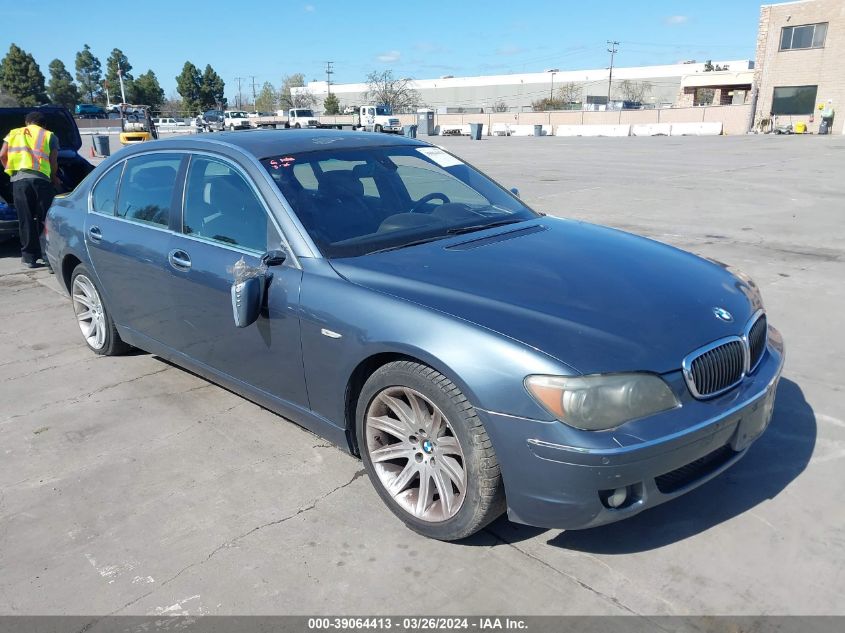 2006 BMW 750Li VIN: WBAHN83526DT30778 Lot: 39064413