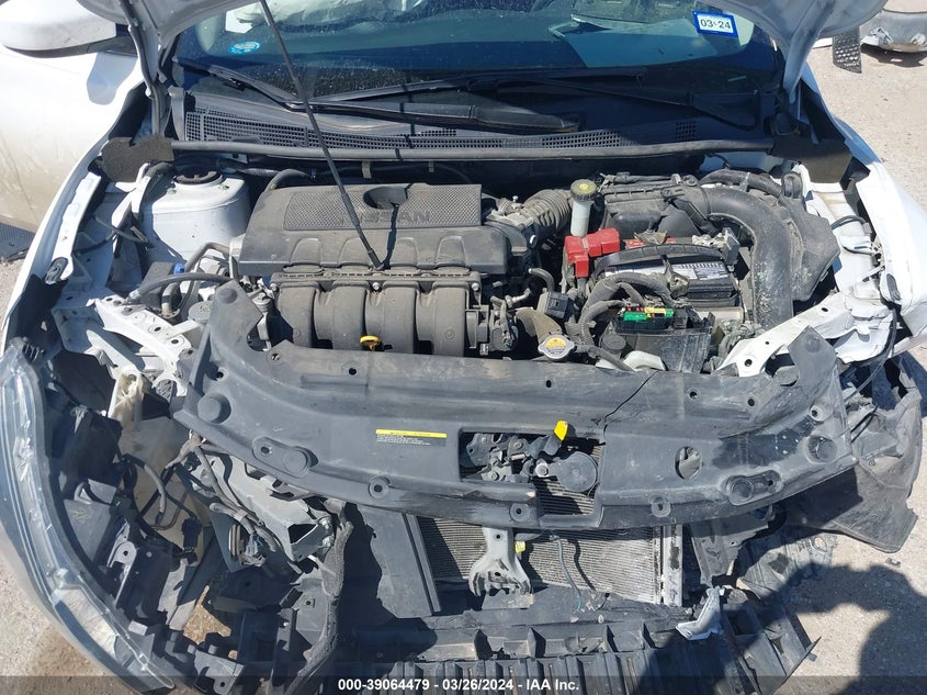 VIN 3N1AB7AP3KY304762 2019 NISSAN SENTRA SV
