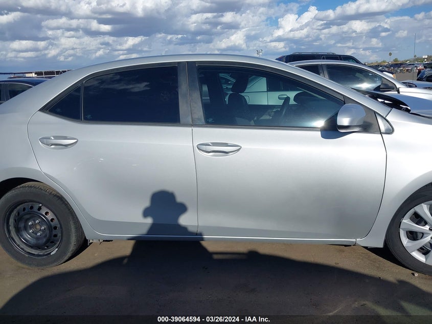 2016 TOYOTA COROLLA LE - 2T1BURHE9GC539542