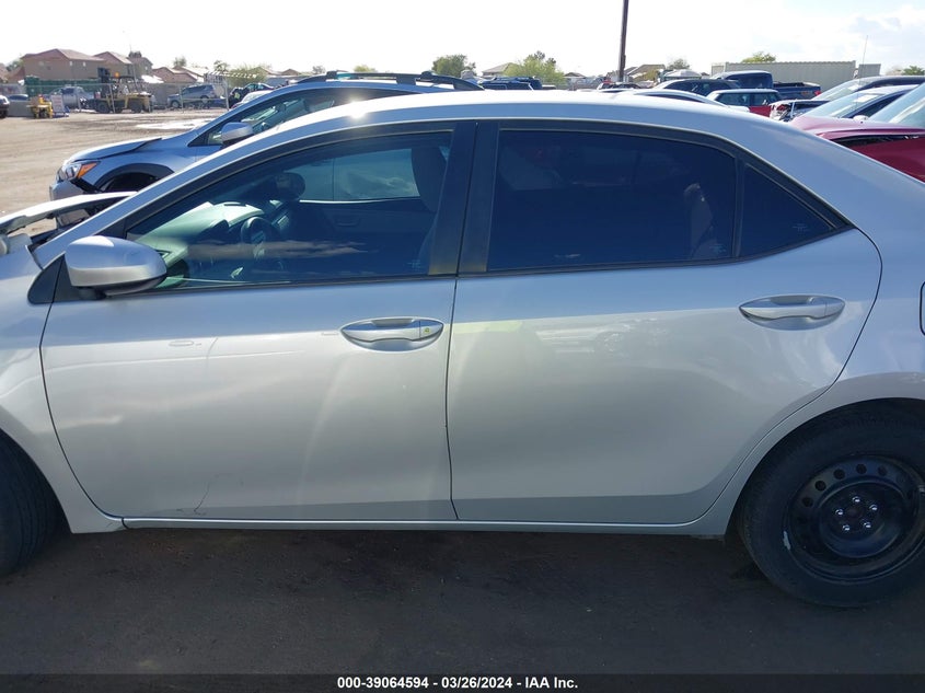 2016 TOYOTA COROLLA LE - 2T1BURHE9GC539542