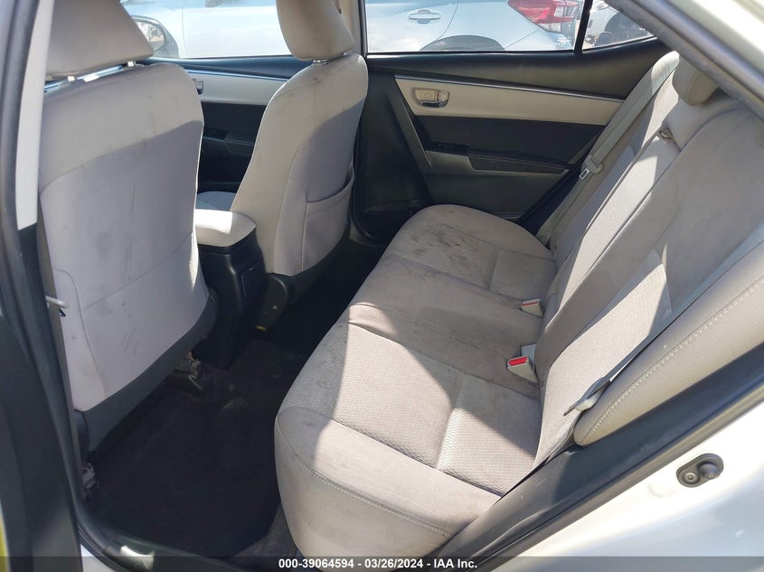 2016 TOYOTA COROLLA LE - 2T1BURHE9GC539542