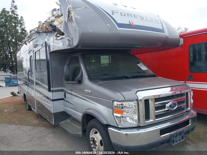 FORD E-450 CUTAWAY 2019. Lot# 39064626. VIN 1FDXE4FS2KDC08811. Photo 1
