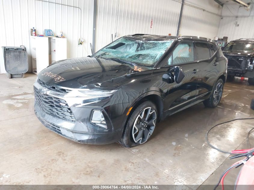 2019 Chevrolet Blazer Rs VIN: 3GNKBJRS6KS693284 Lot: 39064764