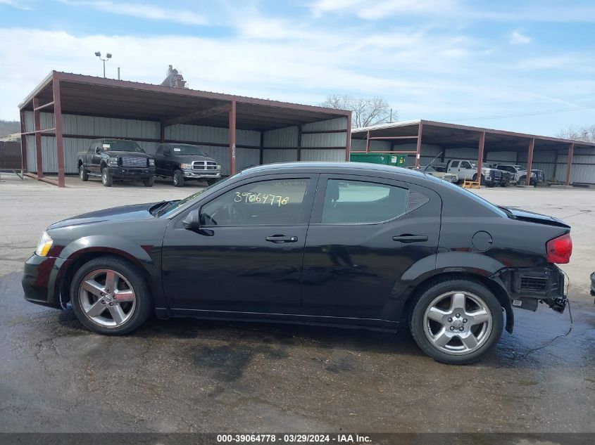 1C3CDZAB5DN618532 2013 Dodge Avenger Se