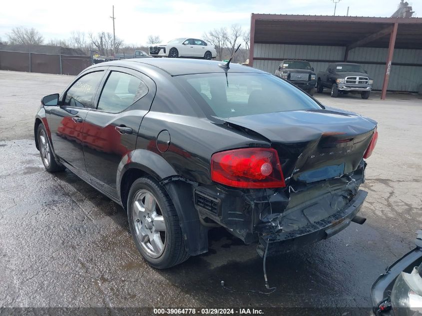 1C3CDZAB5DN618532 2013 Dodge Avenger Se