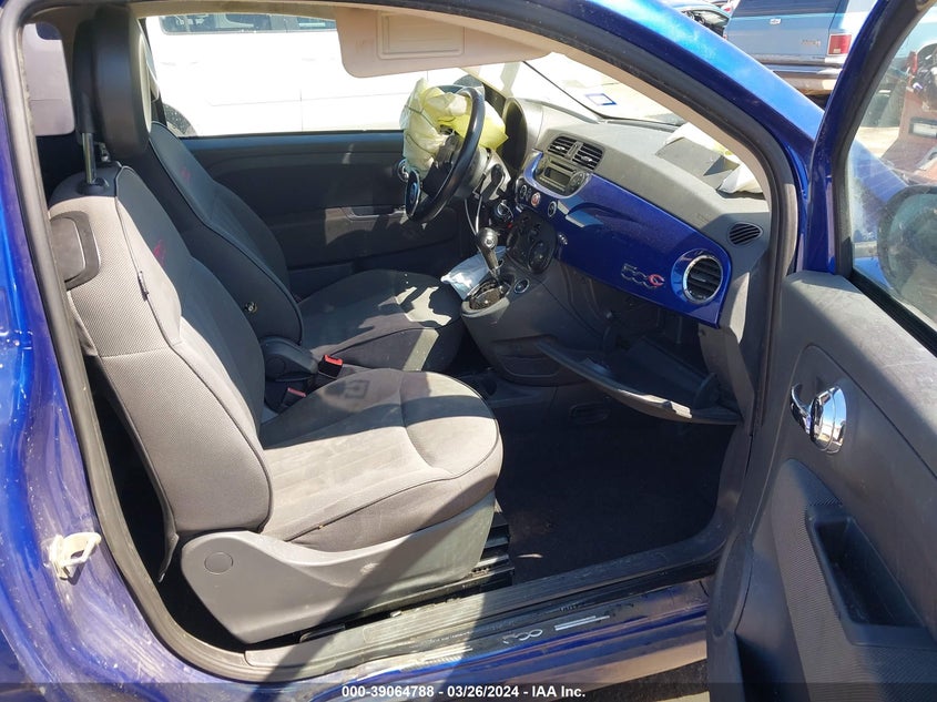 2012 Fiat 500C Lounge VIN: 3C3CFFER0CT118812 Lot: 39064788