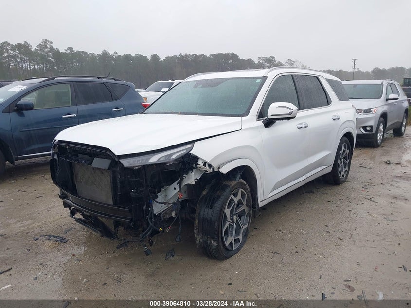 2022 Hyundai Palisade Calligraphy VIN: KM8R74HE0NU342702 Lot: 39064810