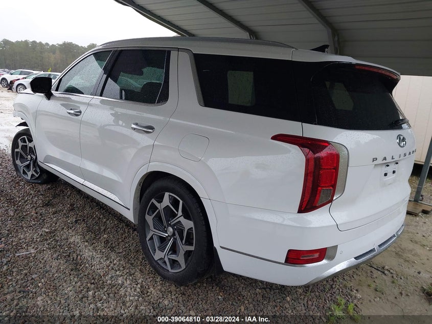 2022 Hyundai Palisade Calligraphy VIN: KM8R74HE0NU342702 Lot: 39064810