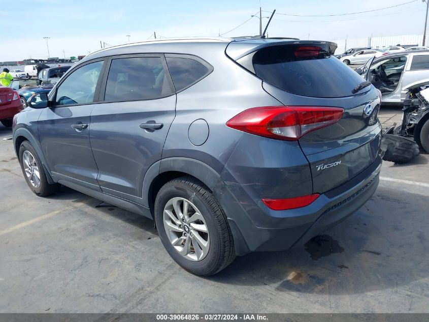 2016 Hyundai Tucson Limited/Sport And Eco/Se VIN: KM8J33A44GU226409 Lot: 40449734