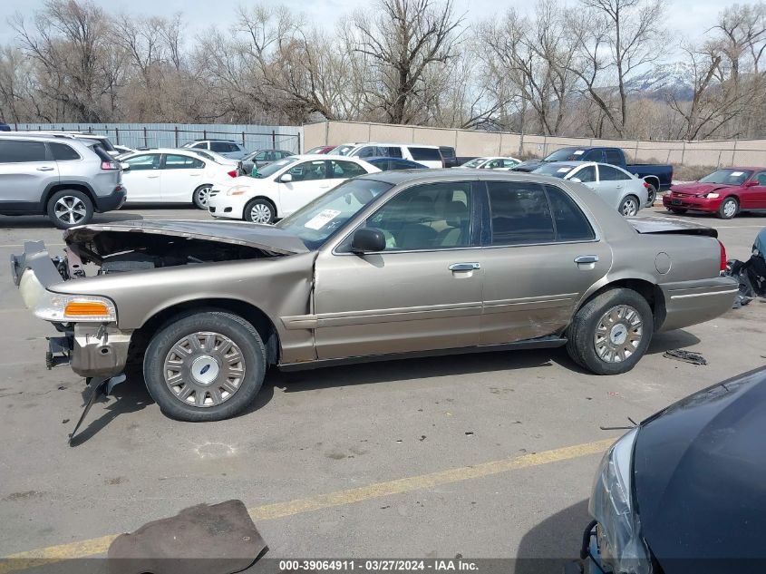 2003 Ford Crown Victoria Police VIN: 2FAFP71W83X125910 Lot: 39064911