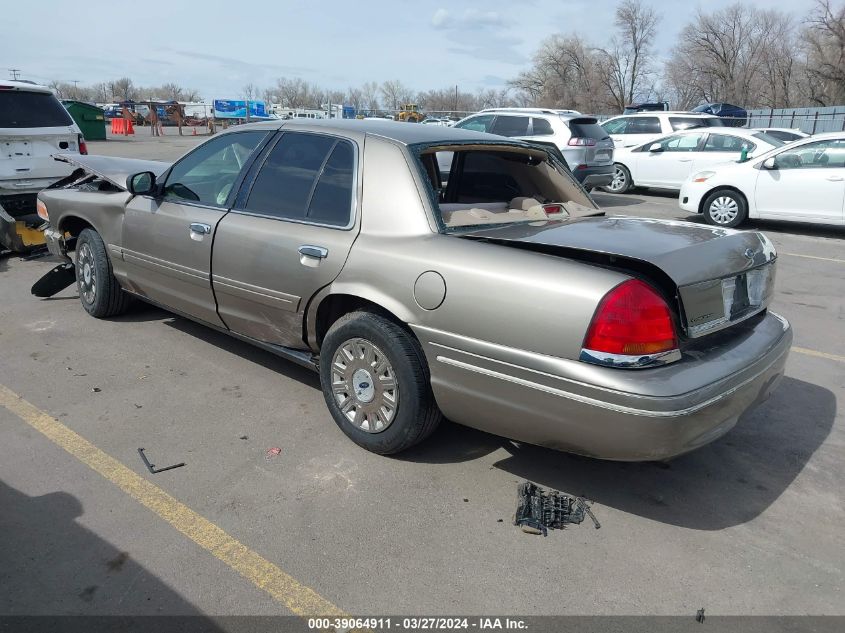 2003 Ford Crown Victoria Police VIN: 2FAFP71W83X125910 Lot: 39064911