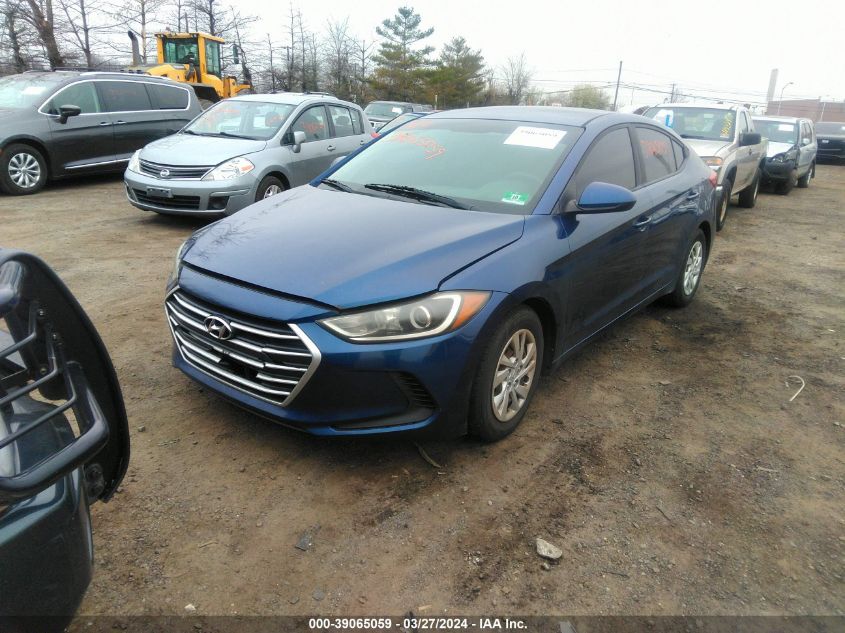 5NPD74LF7HH144292 | 2017 HYUNDAI ELANTRA