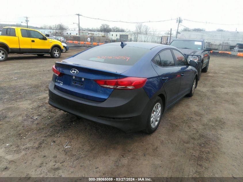 5NPD74LF7HH144292 | 2017 HYUNDAI ELANTRA