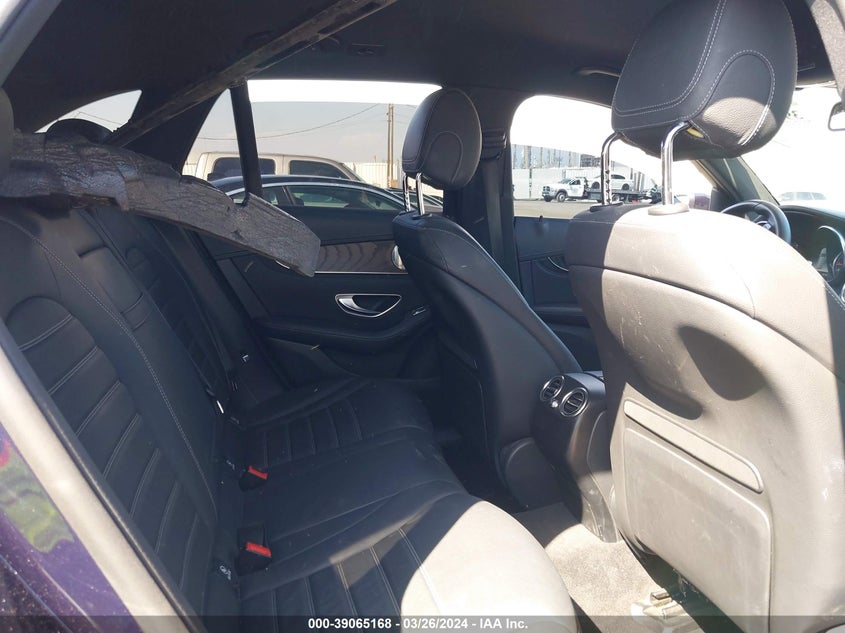 VIN WDC0G4JBXJV050650 2018 MERCEDES-BENZ GLC 300