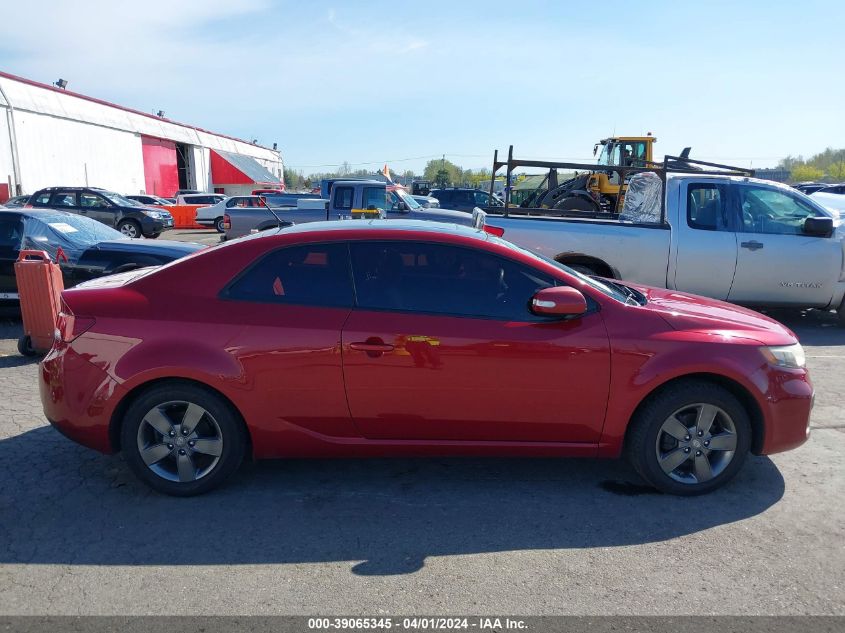 2010 Kia Forte Koup Ex VIN: KNAFU6A23A5260217 Lot: 39065345