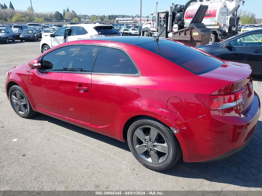 2010 Kia Forte Koup Ex VIN: KNAFU6A23A5260217 Lot: 39065345